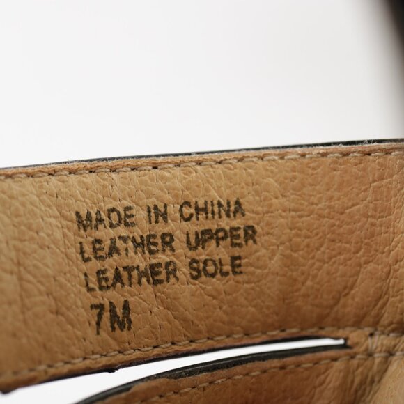 MIchael Kors Womens Sandals Size 7 Black Patent Strappy D'Orsay Heel Dress Shoes - Picture 11 of 12